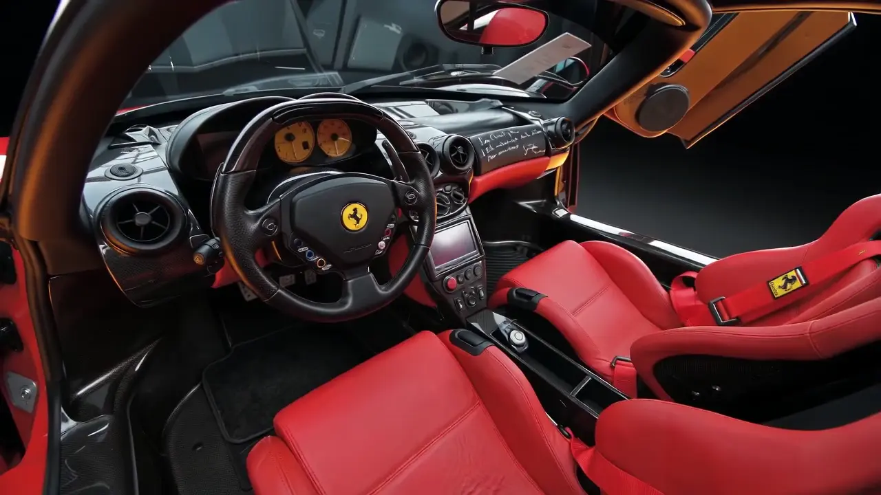 Ferrari Enzo cockpit