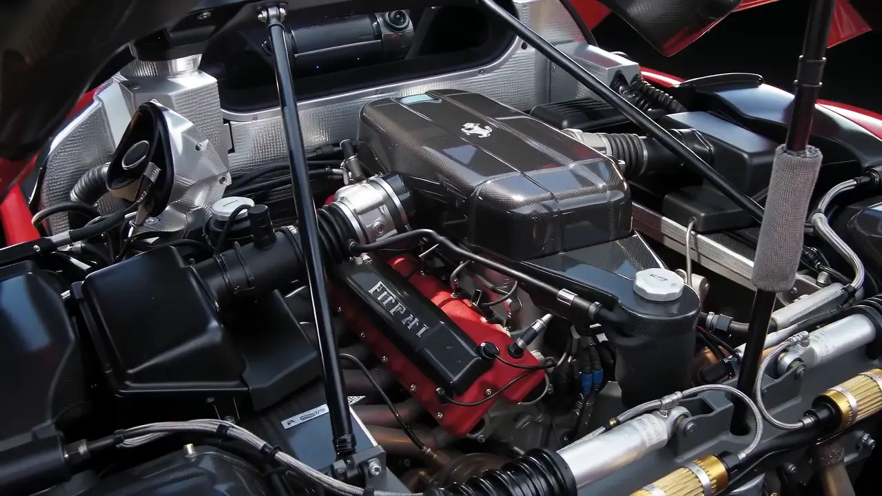 Ferrari Enzo 6.0 litre V12 engine